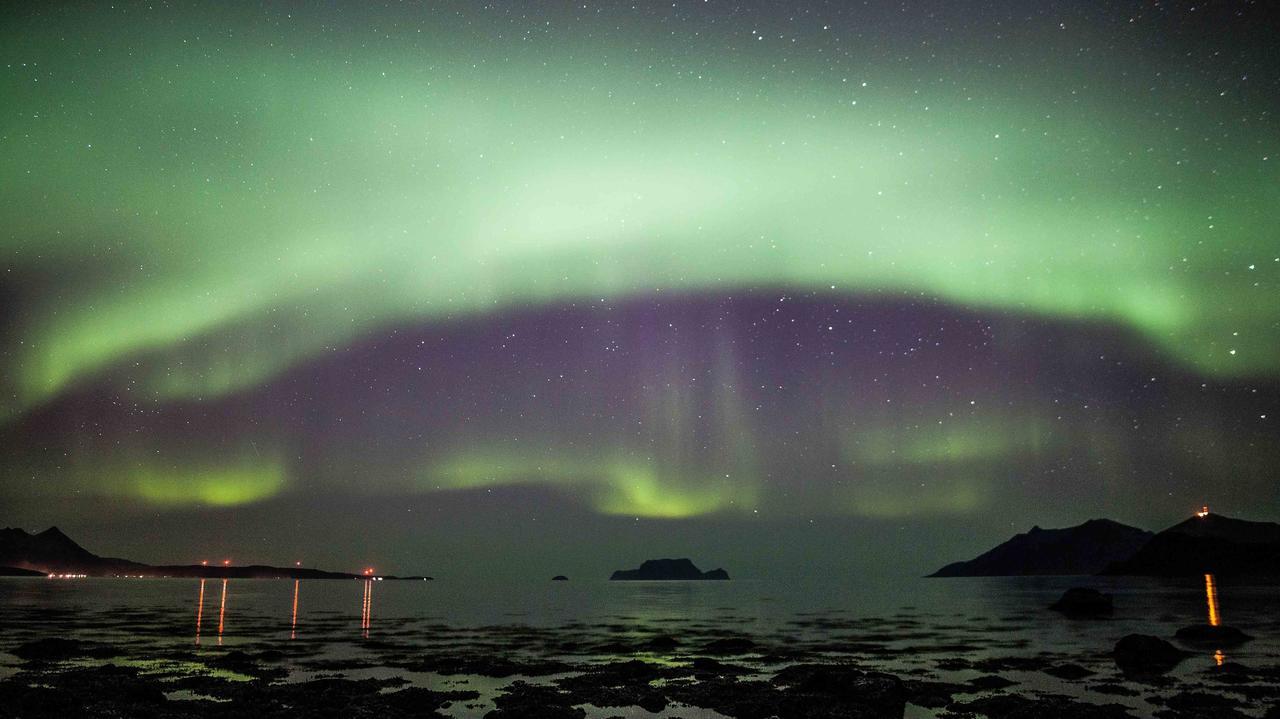 فيلا Lyngen Fjordcamp Nord-Lenangen المظهر الخارجي الصورة